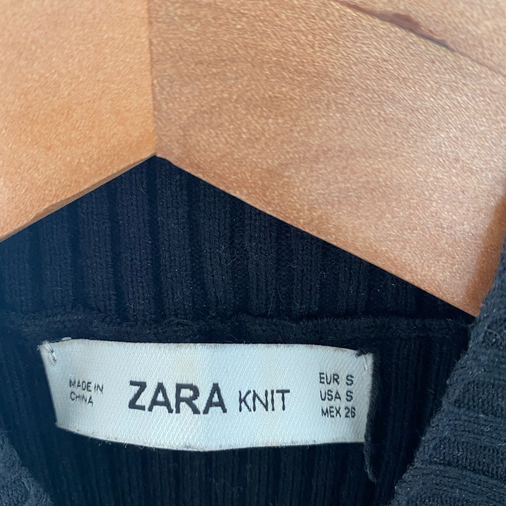 Zara Knit Blouse Top - Picture 7 of 9